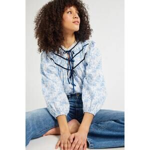 Mille Colette Top Blue Rose